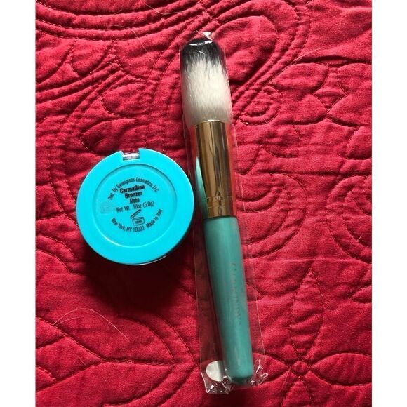 CARMINDY & CO - NWOT - CarmaGlow Bronzer in "Aloha" & Love Struck Brush/Just In! - Picture 6 of 16